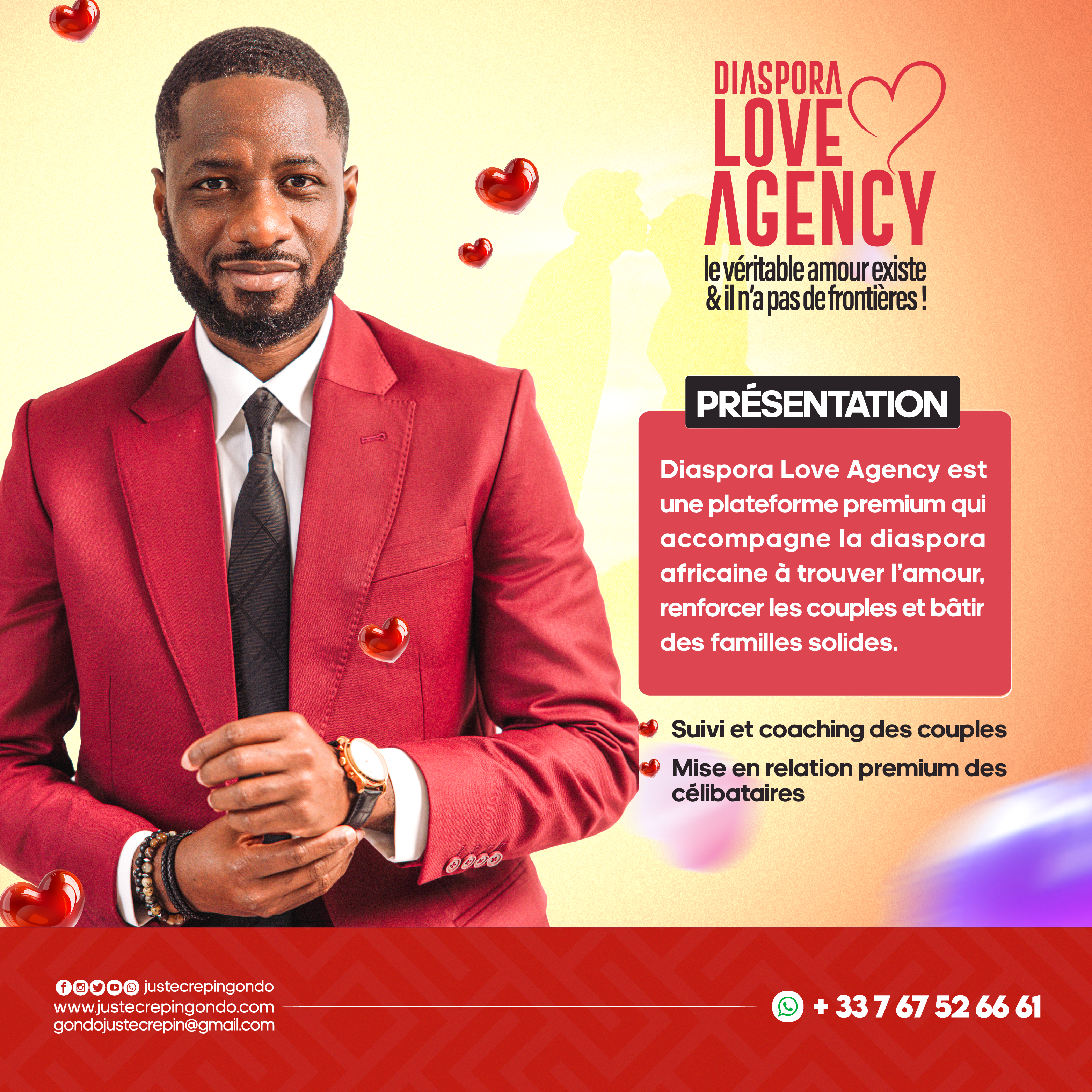 Mise en relation premium et coaching des célibataires